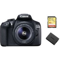 Canon EOS 1300D Kit EF-S 18-55mm f/3.5-5.6 II + 32GB SD + LP-E10