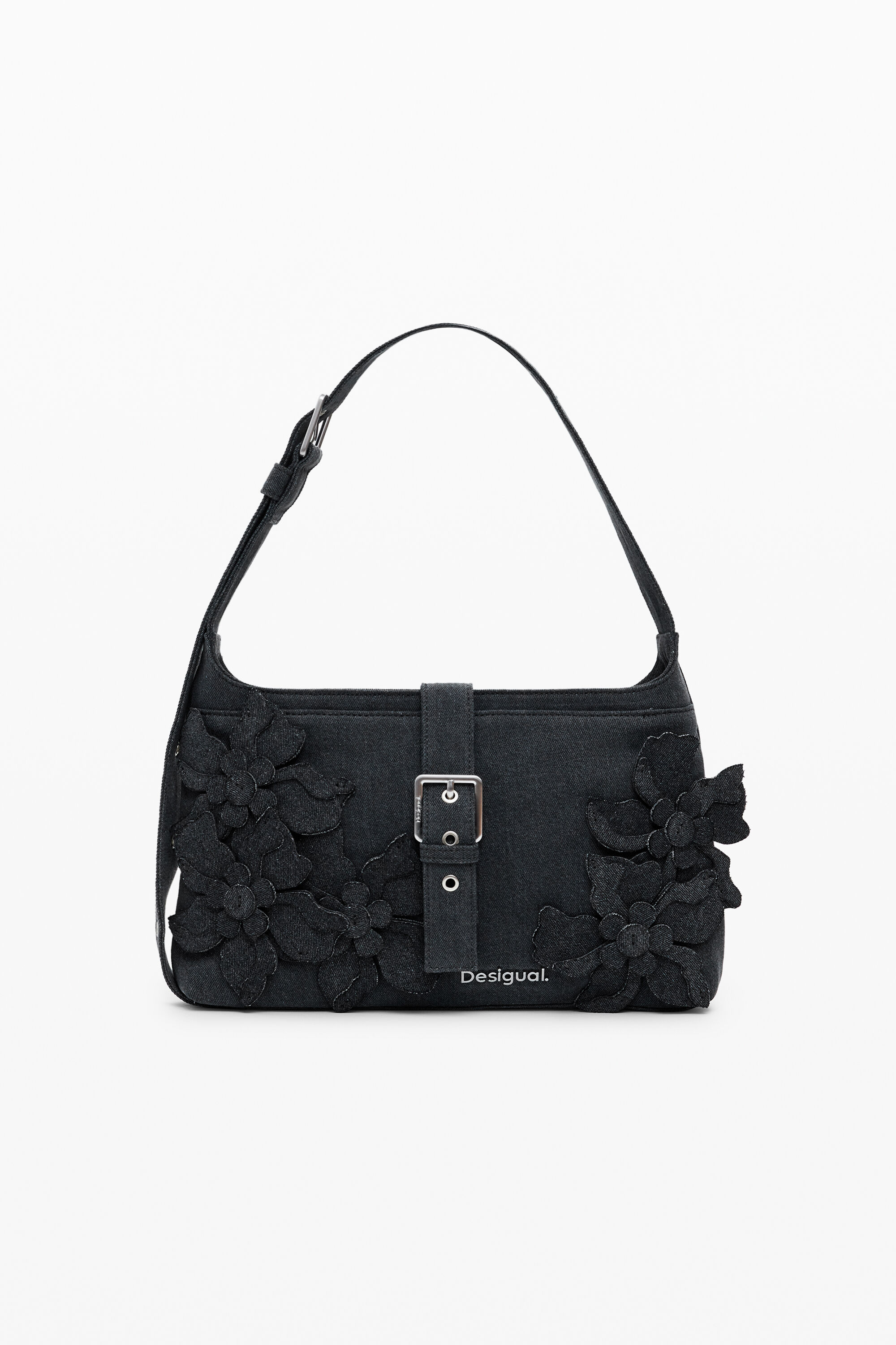 Desigual Bolso Mediano Patch Flores