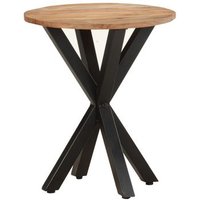 Mesa Auxiliar de Madera Maciza Acacia 48x48x56 cm – Rogal