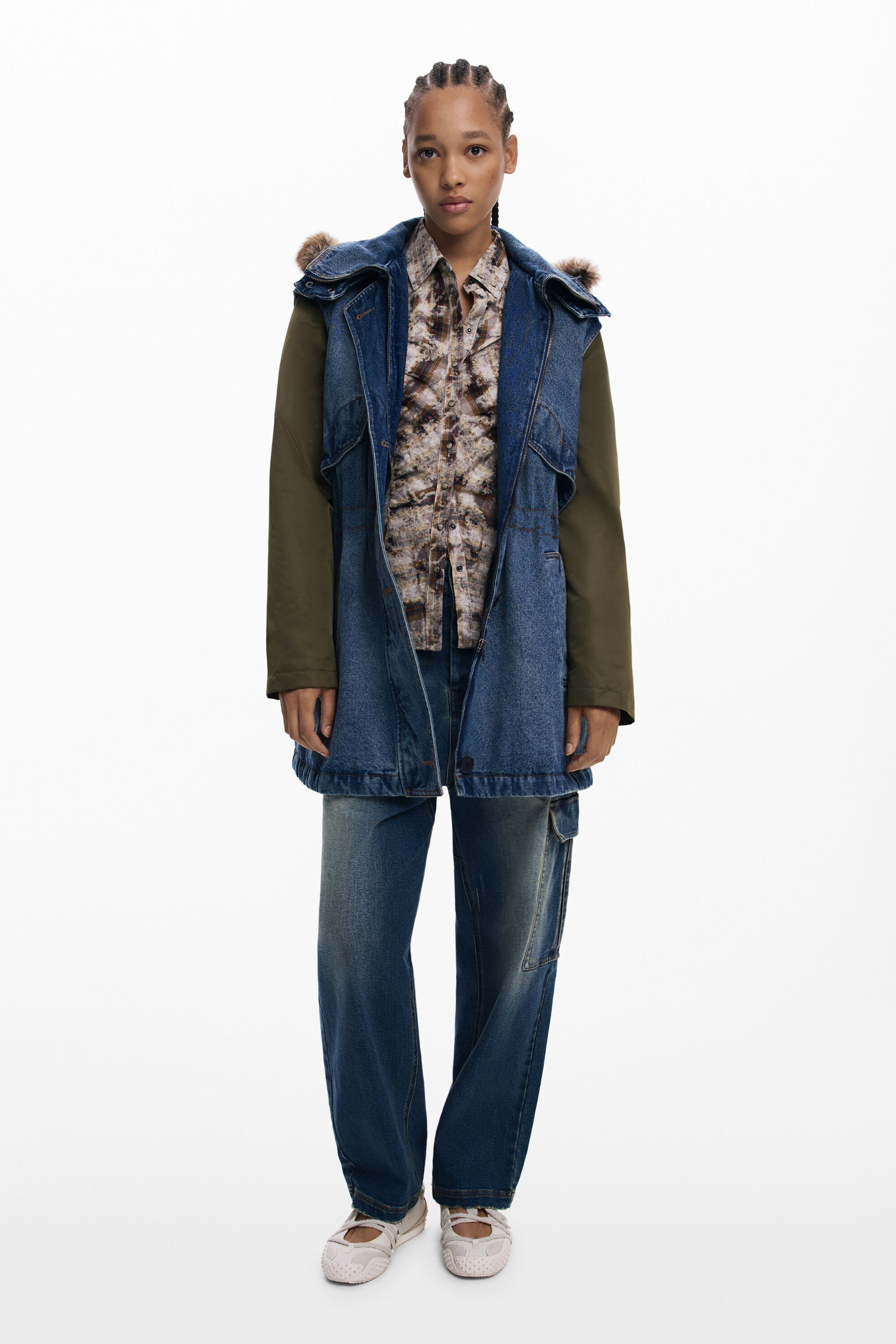 Desigual Parka combinada pelo fehombre