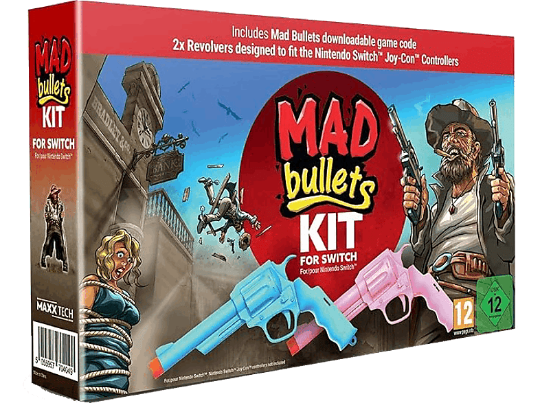 Nintendo Switch 2 Mad Bullets Kit, 64GB, 4GB RAM