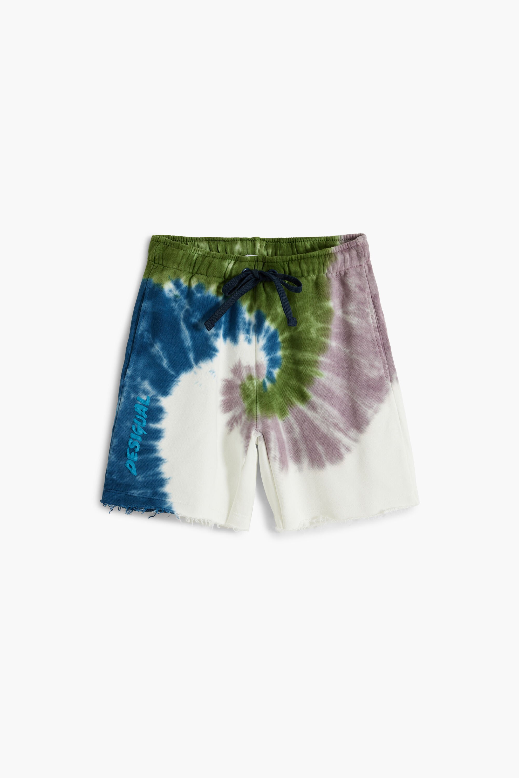 Desigual Pantalón corto algodón Tie-Dye hombre
