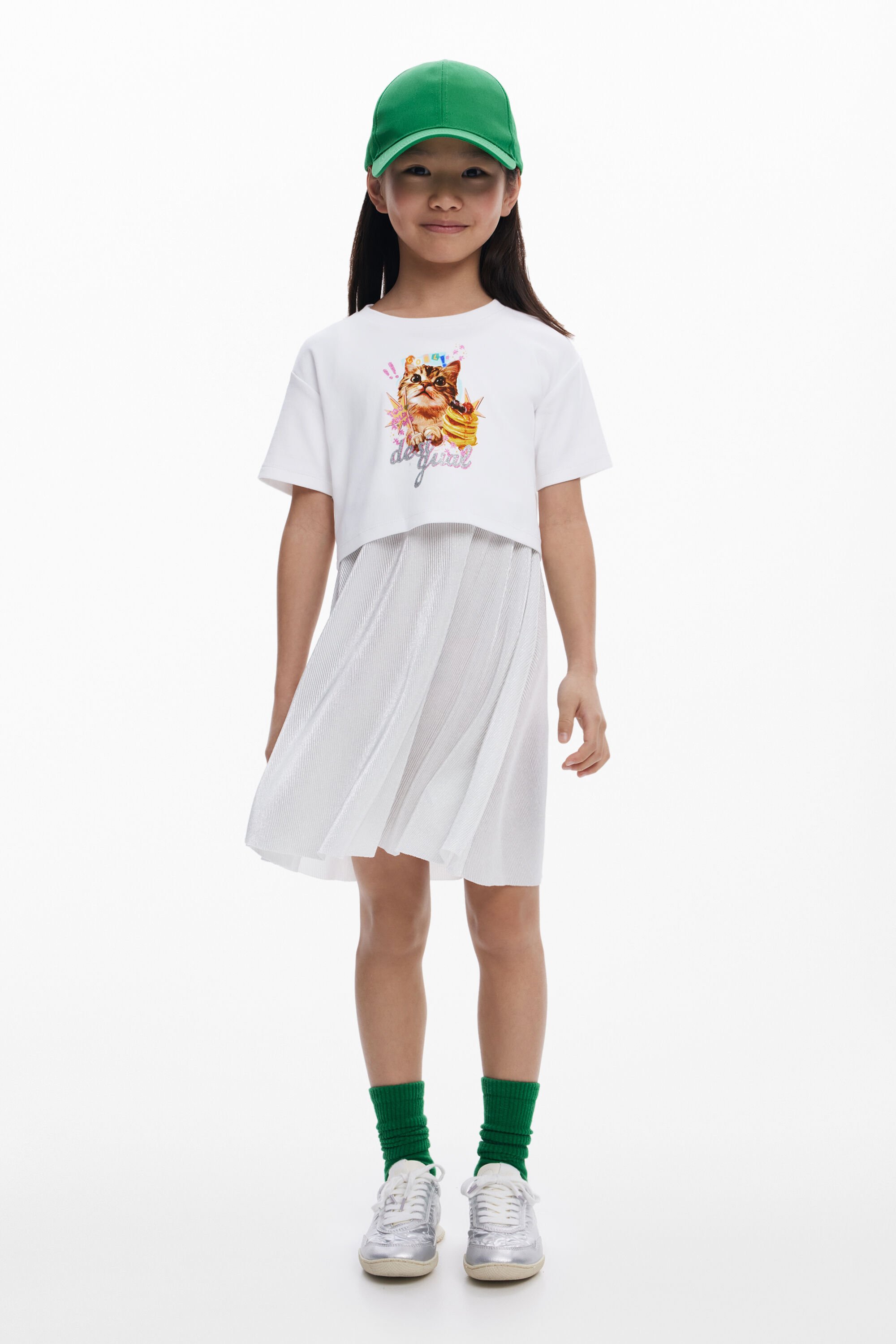 Desigual Vestido 2en1 gato