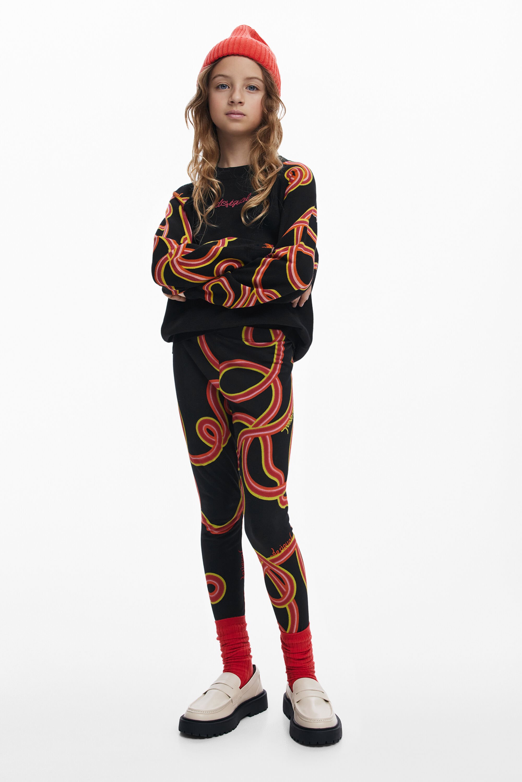Desigual Legging serpentinas para hombre
