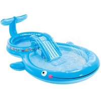 Centro De Juego Ballena Con Tobogán Pulverizador De Agua Intex
