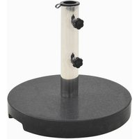 Base de sombrilla de granito redonda 20 kg Vidaxl