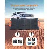 Panel Solar Portátil 100W Plegable Novoo