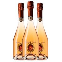 Naveran Perles Roses Brut Cava Joven 75 Cl 12.5% Vol. Paquete de 3 unidades