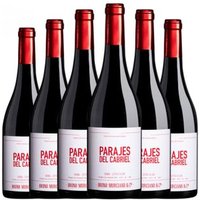 Murciano & Sampedro Vino Tinto Parajes del Cabriel Utiel-Requena 75 cl 14,5% (Pack 6)