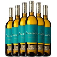 Vino Blanco Rueda Valpincia 75 cl (Pack de 6)