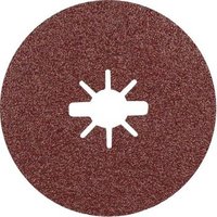 Bosch Professional 5 X Discos de Fibra Expert R782 Prisma Ceramic X-lock 125 mm, grano 36