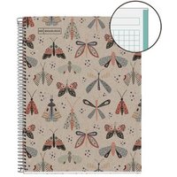 Cuaderno A4 Ecobutterfly 80 hojas reciclado