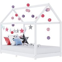 Estructura de Cama Infantil Madera Maciza 90x200 cm Vidaxl