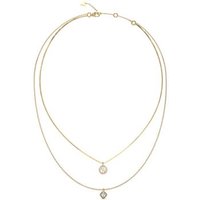 Guess Collar Mujer 4G Crush Acero Dorado