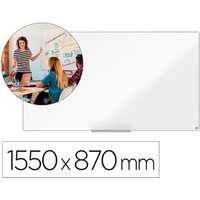 Pizarra Blanca Nobo IP Pro 70 - Acero Vitrificado Magnético 1550x870 mm