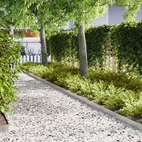 Bordes Para Césped 50 Piezas Acero Galvanizado 100x05x15 Cm