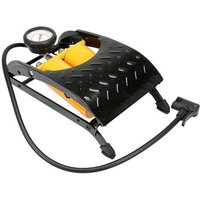 Bomba de Pie Doble Pistón con Manómetro Vorel