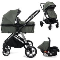 Carrito de Bebé 3 Piezas 3 en 1 - Bebelissimo - Silla de Paseo para Niños 0-22kg - Cavo