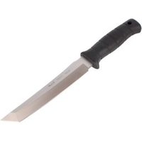 Cuchillo de caza Enterizo Muela, hoja de 19 cm, funda de piel Cordura