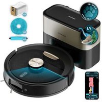 Cecotec Conga Y100 Spin AI Robot Aspirador y Friegasuelos 2.8 L