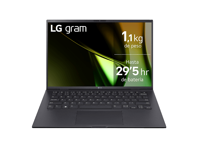 Portátil LG 14Z90S-G.AD78B, 14" WUXGA, Intel Core Ultra 7-155H, 32GB RAM, 1TB SSD, Arc 7 A750, Windows 11 Home