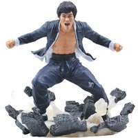 Estatua de Bruce Lee sobre piedra 23 cm