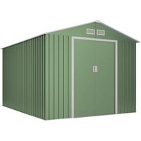 Caseta Metal Light 8.08 M2 Wasabi Doble Puerta Corredera