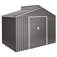 Caseta Metal Latte 5.44 M2 V,3 - Acabado Metalizado Premium - Tragaluz Policarbonato