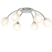 Lámpara de techo con 6 bombillas LED G9 240W