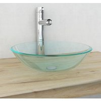 Lavabo Vidrio Templado Transparente 42 cm