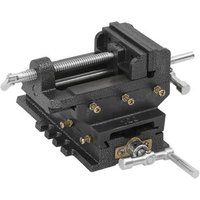 Tornillo de Banco Manual Carro Transversal 78 mm Vidaxl