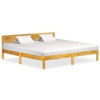 Rogal Estructura de cama de madera maciza de mango 200 cm