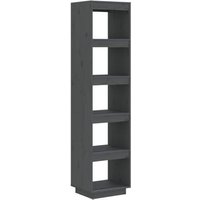 Estantería divisor de espacios de madera de pino 40x35x167 cm Vidaxl