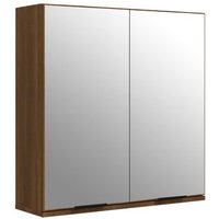 Armario de Baño con Espejo 64x20x67 cm Vidaxl