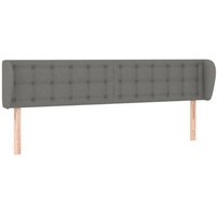 Cabecero de Tela 163x16x78/88 cm Vidaxl