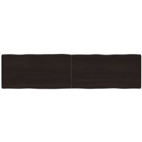 Tablero de Madera Tratada Borde Vivo 160x40x(2-6) cm