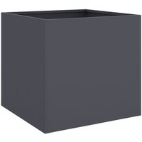 Jardinera de acero Vidaxl 49x47x46 cm