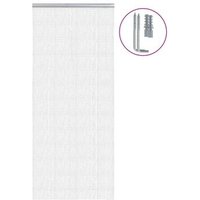 Mosquitera de cadena para puerta de aluminio 90x200 cm Vidaxl