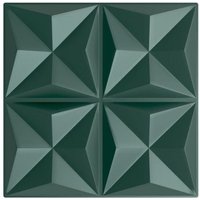 Paneles de Pared XPS Origami 50x50 cm 6 m² 24 uds Vidaxl