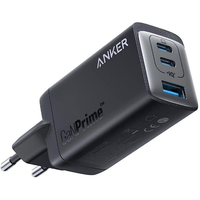 Cargador de pared Anker 735 Ganprime 65W, 1 USB-A + 2 USB-C