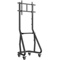 Soporte de pantalla de suelo con ruedas Heavy-Duty 37-80 kg, VESA 600x400