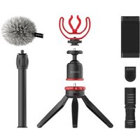 Equipo de Video Vlogger Boya VG330 con Micrófono Condensador By-mm1