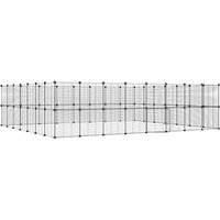 Jaula para mascotas de 60 paneles 35x35 cm Vidaxl