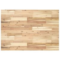 Tablero de Mesa Rectangular de Madera Maciza Acacia 80x70x4 cm