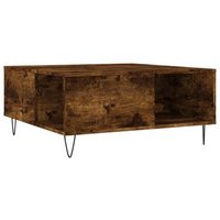 Mesa de Centro Madera Contrachapada 80x80x36,5 cm Vidaxl