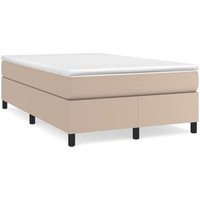 Cama Box Spring Con Colchón Cuero Sintético 120x200cm Vidaxl