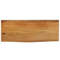 Tablero de Mesa Madera Maciza Mango 80x40x2,5 cm Vidaxl