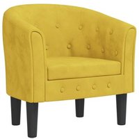 Sillón Vidaxl de terciopelo