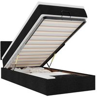 Cama Otomana con Colchón y Luces LED 80x200 cm Vidaxl