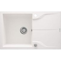 Fregadero de granito de una cuenca con desagüe